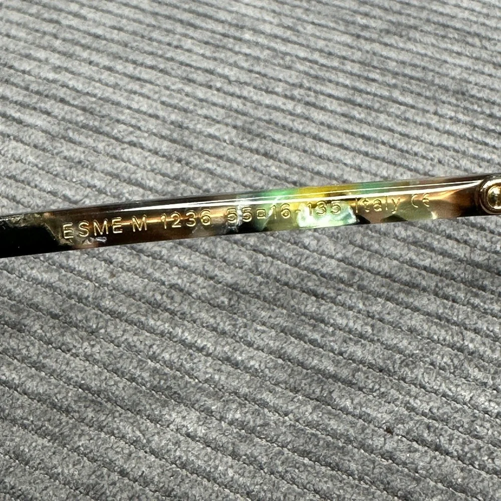 Warby Parker Esme Y2K Multi Color Tortoise Cat Eye Eyeglass Frames 55-16-135
